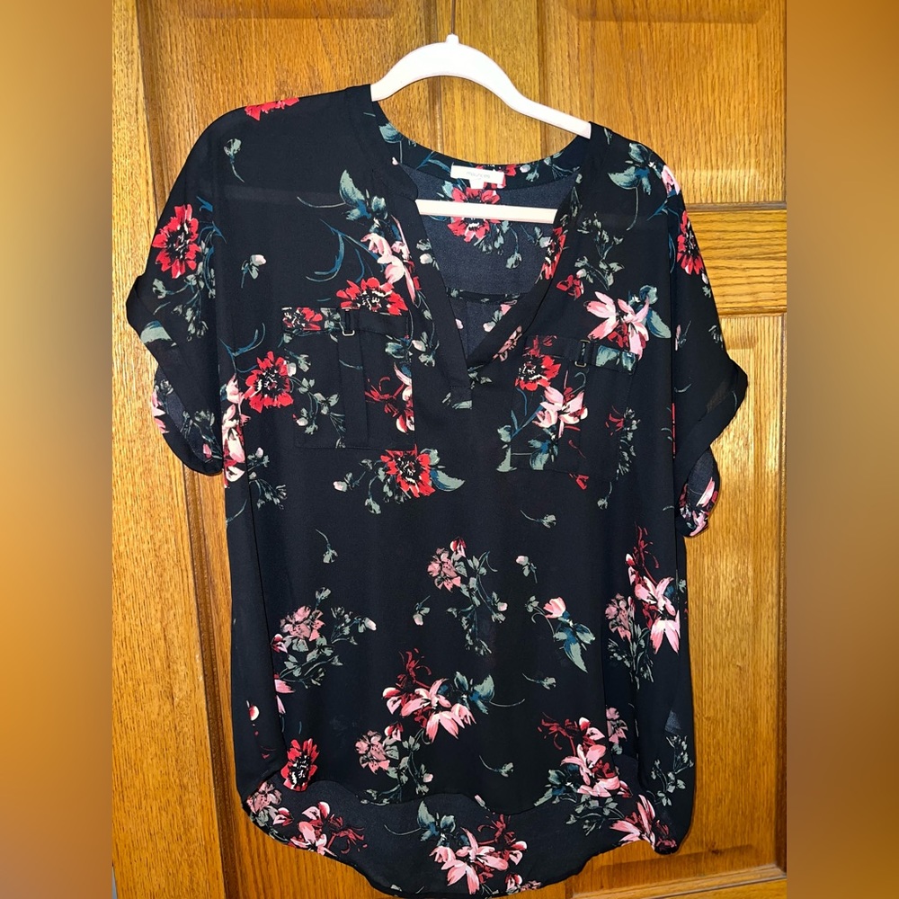 Maurice’s floral blouse